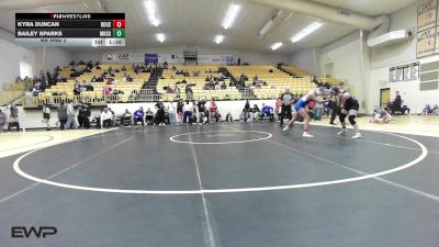 135 lbs Rr Rnd 2 - Kyra Duncan, Rogers High School Girls vs Bailey Sparks, Miami HS Girls