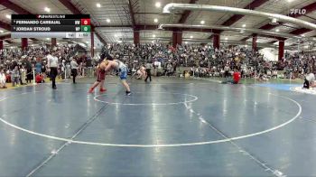 285 lbs Quarterfinal - Jordan Stroud, White Pine vs Fernando Carbajal, West Wendover