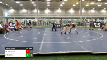 130 lbs Quarterfinal - Maddox Stieb, NY Aggressors vs Elijah Brooks, Indiana Gold -IN