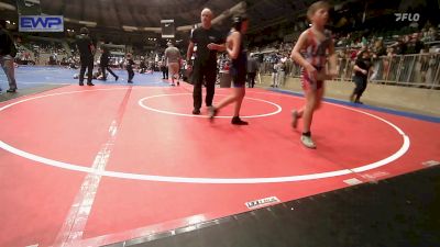 64 lbs Consi Of 4 - Kyson Barnett, Twin Hills vs Beau Hughes, Black Fox Wrestling Club