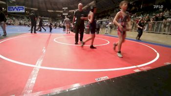 64 lbs Consi Of 4 - Kyson Barnett, Twin Hills vs Beau Hughes, Black Fox Wrestling Club