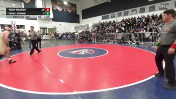 126 lbs 1st Place Match - Sean Willcox, St. John Bosco vs Issac Torres, Fountain Valley