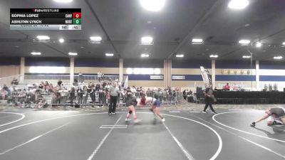 136 lbs Consi Of 16 #2 - Sophia Lopez, Canyon HS vs Ashlynn Lynch, Northwood HS