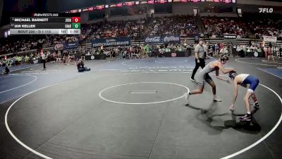 D 1 113 lbs Champ. Round 2 - Michael Barnett, Jesuit vs Ian Keller, East Ascension