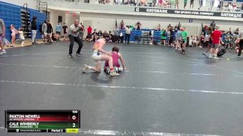 100 lbs Round 4 (6 Team) - Cale Wimberly, Florida Punishers vs Paxton Newell, U2 Upstate Uprising