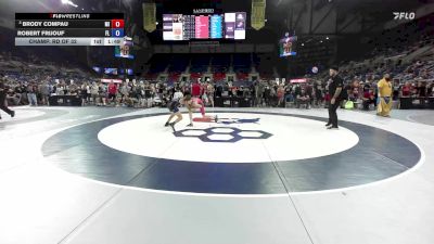 100 lbs Champ. Rd Of 32 - Brody Compau, MI vs Robert Frijouf, FL