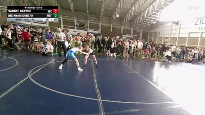 63 lbs Cons. Round 4 - Samuel Barton, Northside Wrestling Club vs Beckham Duncan, East Idaho Elite Wrestling