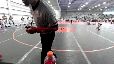 56 lbs Rr Rnd 2 - Liam Donlon, Ruthless Black vs Abrielle Thomas, Broad Axe White