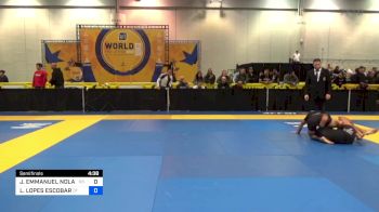 JEFFREY EMMANUEL NOLASCO vs LEANDRO LOPES ESCOBAR 2023 World IBJJF Jiu-Jitsu No-Gi Championship