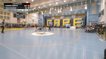 190 lbs Champ. Round 1 - Lawson Josefyk, Charter School Of Wilmington vs Aidan Dawson, St Georges Tech HS