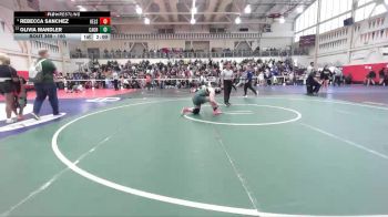 190 lbs Champ. Round 2 - Olivia Mandler, Casa Grande vs Rebecca Sanchez, Kelseyville