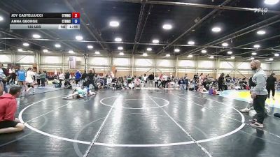 135 lbs Semifinal - Joy Castellucci, NE Whale Orca - GK8 vs Anna George, NE Whale Beluga - GK8