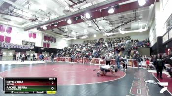 110 lbs Semifinal - Nataly Diaz, Sultana vs Rachel Sierra, Canyon Springs