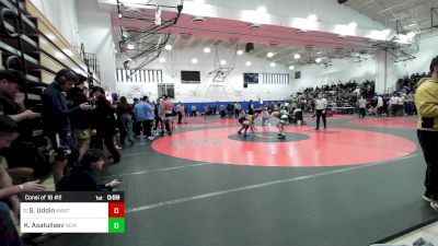 101 lbs Consi Of 16 #2 - Safin Uddin, Martin L. King-PSAL vs Kuvonchbek Asatullaev, New Utrecht-PSAL