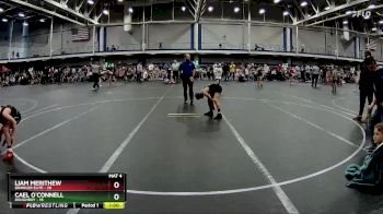 76 lbs Round 6 (10 Team) - Liam Merithew, Brawler Elite vs Cael O`Connell, Doughboy