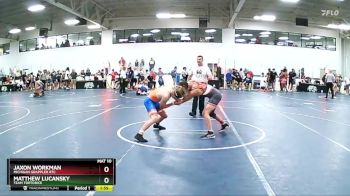 125 lbs Cons. Round 4 - Matthew Lucansky, Team Tortorice vs Jaxon Workman, Michigan Grappler RTC