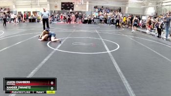90 lbs Cons. Round 1 - Jaxon Chambers, Panthers vs Xander Zwanetz, Headhunters