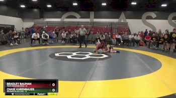 85 lbs Round 2 (8 Team) - Chase Karenbauer, Minions Black (GA) vs Bradley Bauman, Team Missouri (MO)