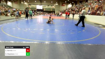 64 lbs Semifinal - Colton Gornto, Morris Fitness Wrestling Club vs Stone Stephens, Roswell Wrestling Club