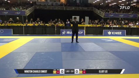 Elliot Lee vs Winston Charles Smoot 2026 Pan Kids Jiu-Jitsu IBJJF Championship