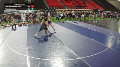 150 lbs Quarters - Leonardo Michel, Oregon vs Landon Hill, Utah