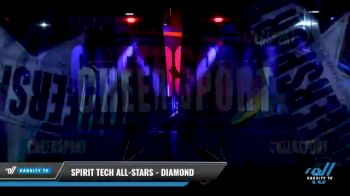 Spirit Tech All-Stars - Diamond [2021 L2 Senior - D2 - Small Day 2] 2021 CHEERSPORT National Cheerleading Championship