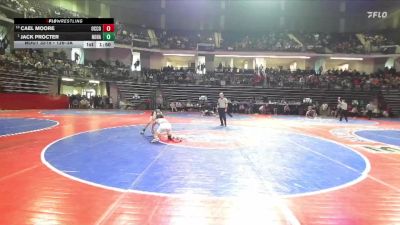 126-3A Semifinal - Jack Procter, North Hall vs Cael Moore, Oconee County