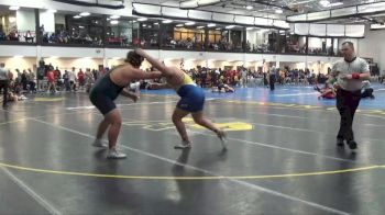 285 lbs Cons. Round 2 - Nathan Burns, Siena Heights vs Jacob Meek, Toledo