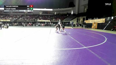 103 lbs Consi Of 8 #2 - Taylor Pascua, Washington State vs Caley Kling, Colorado State