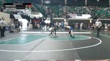 5A 132 lbs 1st Place Match - Brice Patrick, Arab vs Duran Clark, East Limestone