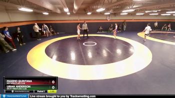 132 lbs Cons. Semi - Uriah Anderson, Delta Wrestling Club vs Maximo Quintana, Roy Wrestling Club