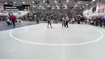 Boys 175 lbs Champ. Round 1 - Steven Castro, Piedmont Hills Boys vs Chance Brainard, Homestead Boys