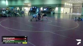 170 lbs Round 3 (6 Team) - Zaelyn Fletcher, Camden Greasers vs Ryan Gallagher, PA Alliance