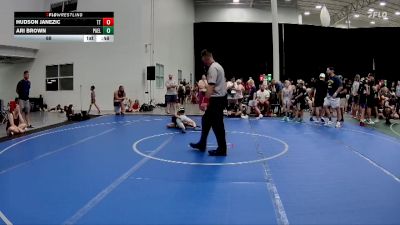 68 lbs Round 3 (4 Team) - Ari Brown, PA East Lightning vs Hudson Janezic, Triumph Trained