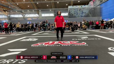 Abigail Mercier vs Anna Mroszczak 2025 ADCC Vancouver Open