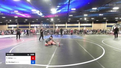 123 kg Rr Rnd 2 - Teagan Miller, Pike Peak Warriors vs Sophia Rimbert, NM Beast