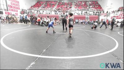 64 lbs Consi Of 8 #2 - Gabriel Franco, NGC vs Wyatt Rodriguez, Choctaw Ironman