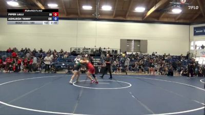 160 lbs Champ. Round 2 - Piper Lalli, Unattached vs Ashliegh Terry, Cuesta