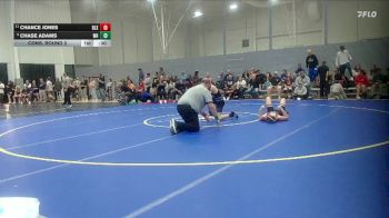 150 lbs Cons. Round 2 - Chance Jones, Biloxi HS vs Chase Adams, West Harrison High School