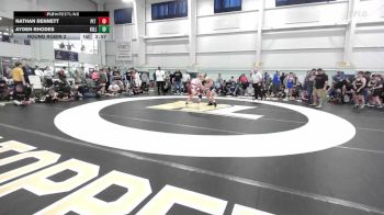 108 lbs Round Robin 2 - Nathan Bennett, Pit Crew-MS vs Ayden Rhodes, Killer Elite 1-MS