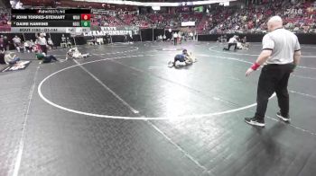 D1-144 lbs Cons. Round 1 - John Torres-Stewart, Wisconsin Lutheran vs Daire Hankins, Racine St. Catherine`s/Lutheran
