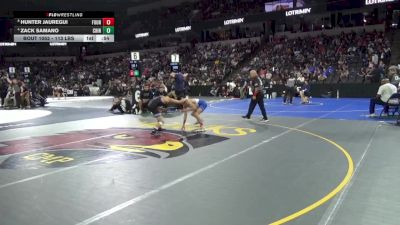 113 lbs Consi Of 4 - Hunter Jauregui, Fountain Valley (SS) vs Zack Samano, Chino (SS)