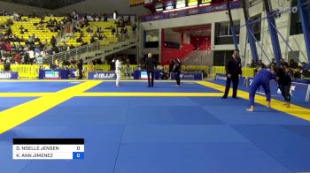 OLIVIA NOELLE JENSEN vs KELLY ANN JIMENEZ 2024 World Jiu-Jitsu IBJJF Championship