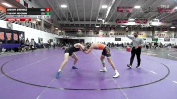 157 lbs Cons. Round 2 - Joshua Broyles, Baker (Kan.) vs Trevor Mogren, University Of Saint Mary (KS)