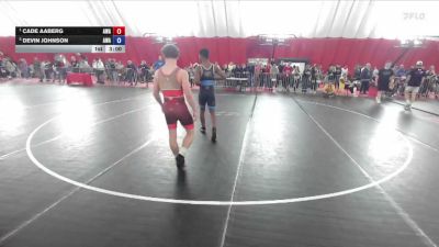 157 lbs Semifinal - Cade Aaberg, Askren Wrestling Academy vs Devin Johnson, Askren Wrestling Academy