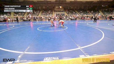 95 lbs Consi Of 16 #1 - Chase VanPortfliet, Michigan Premier Wrestling Club vs Cole Martin, Greater Heights Wrestling