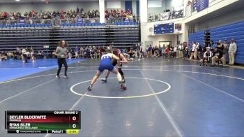 138 lbs Champ. Round 2 - Ryan Siler, Springfield (Holland) vs Skyler Blockwitz, Franklin
