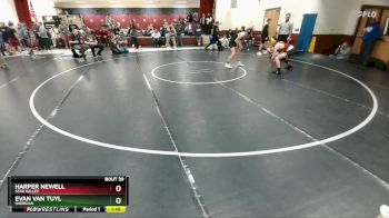 120 lbs Champ. Round 1 - Evan Van Tuyl, Sheridan vs Harper Newell, Star Valley