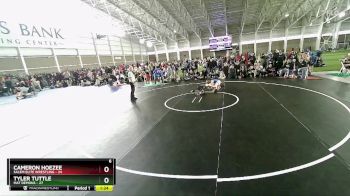 92 lbs Semis & Wb (16 Team) - Tyler Tuttle, Mat Demons vs Cameron Hoezee, Salem Elite Wrestling