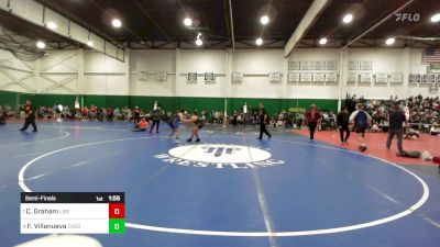 185 lbs Semifinal - Cheyenne Graham, Liberty vs Faith Villanueva, Chester